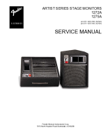 Fender Artist-1272A - Service Manual 